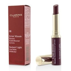 Clarins Eclat Minute Instant Light Lip Balm Perfector - # 08 Plum 1.8g/0.06oz