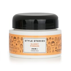 AlfaParf Style Stories Glossy Pomade (Strong Hold) PF017568 100ml/3.66oz
