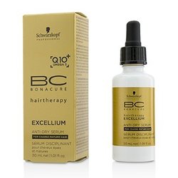 Schwarzkopf Serum do włosów BC Excellium Q10+ Omega 3 Anti-Dry Serum (For Coarse Mature Hair) 30ml/1.01oz