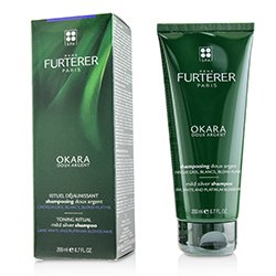 荷那法蕊 Okara Toning Ritual Mild Silver Shampoo (Gray, White and Platinum Blonde Hair) 200ml/6.7oz