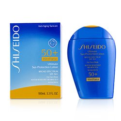 Shiseido Ultimate Sun Protection Lotion WetForce For Face & Body SPF 50+ 100ml/3.3oz