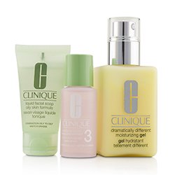 Clinique Sistema de Cuidado de Piel de 3 Pasos (Tipo de Piel 3) 3pcs