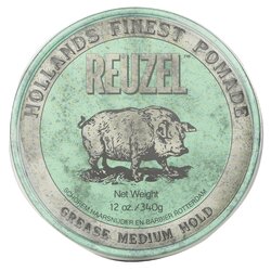 Reuzel مرهم أخضر (لتثبيت متوسط دهني) 340g/12oz