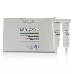 L'Oreal Professionnel Serioxyl Glycolic Acid Scalp Cleansing Treatment (Thinning Hair) 15x15ml/0.6oz