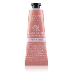 Crabtree & Evelyn Kuracja do rąk Rosewater & Pink Peppercorn Hydrating Hand Therapy 25ml/0.86oz