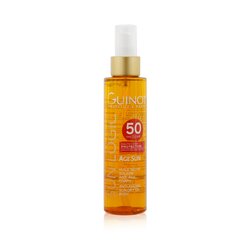 Guinot Sun Logic Age Sun Aceite Seco Solar Anti-Envejecimiento Para Cuerpo SPF 50 150ml/5.07oz