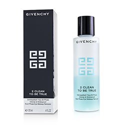 Givenchy 2 Clean To Be True Intense & Waterproof Dual-Phase Eye Makeup Remover (Packaging Slightly Damaged) 120ml/4oz