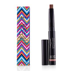 By Terry أحمر شفاه ثنائي Twist On Lip - # 7 Latte & Toffee 0.8g/0.027oz