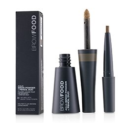 LashFood BrowFood Aqua Brow Powder + Pencil Duo - # Dark Blonde -