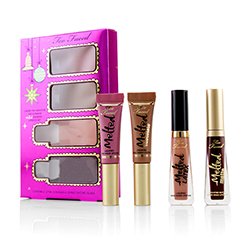 Too Faced Under The Kissletoe The Ultimate Liquified Lipstick Set 4pcs
