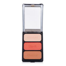 Cargo 三色修容盤Contour Palette - # Monaco 3x6g/0.21oz