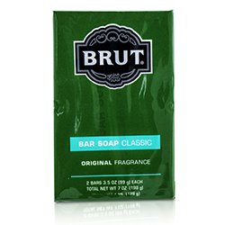 Faberge Brut Bar Soap 2x99g/3.5oz