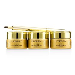 By Terry 24K Gold Baume De Rose Bálsamo de Labios Joyas Trio De Lujo (1x White Gold 10g, 1x Gold 10g, 1x Rose Gold 10g) 3x10g/0.35oz
