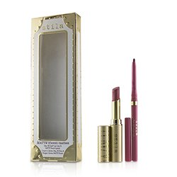 Stila Matte'ificent Mattes Set : (1x Matte'ificent Lipstick, 1x Stay All Days Lip Liner) 2pcs