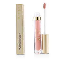 Stila أحمر شفاه سائل يبقى طوال النهار - # Angelo (زهري دراقي ناعم) 3ml/0.1oz