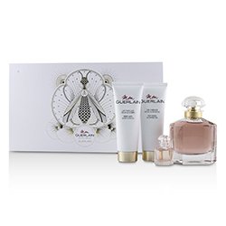 Guerlain Mon Guerlain Coffret: Eau De Parfum Spray 100ml +Perfumed Body Lotion 75ml+ Perfumed Shower Gel 75ml+Eau De Parfum 5ml 4pcs