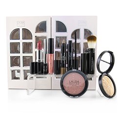 Laura Geller مجموعة جمال متألقة من 8 قطع Lights Of Venice - # متوسط 8pcs