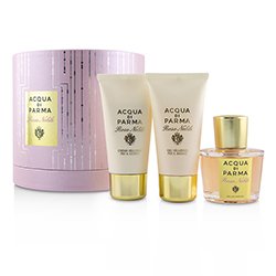 Acqua Di Parma Rosa Nobile Coffret: Eau De Parfum Spray 50ml/1.7oz + Velvety Bath Gel 50ml/1.7oz + Velvety Body Cream 50ml/1.7oz 3pcs