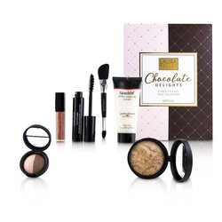 Laura Geller Chocolate Delights 6 Piece Full Size Face Collection - # Medium (Box Slightly Damaged) 6pcs