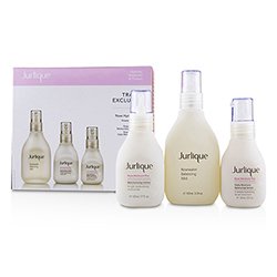 Jurlique Kit Hidratación de Rosa: Bruma de Agua de Rosa + Moisture Plus Loción Hidratante + Moisture Plus Suero Balanceador de Hidratación Diario 3pcs