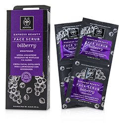 Apivita Express Beauty Face Scrub with Bilberry (Brightening) 6x(2x8ml)