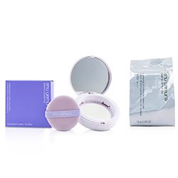 Shu Uemura علبة مضغوطة أساس مفتح Blanc:Chrome SPF 50 (علبة + عبوة احتياطية) - # 564 رملي فاتح متوسط 13g/0.45oz