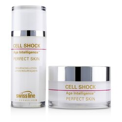 Swissline Cell Shock Age Intelligence Perfect Skin Омолаживающее Средство 45ml+60pads
