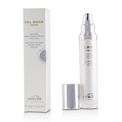 Swissline Cell Shock White Daytime Emulsión Polvo Iluminante de Día 50ml/1.7oz