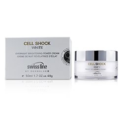 Swissline Cell Shock White Overnight Brightening-Powder Cream 50ml/1.7oz