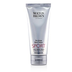 Molton Brown Re-Charge Black Pepper Sport 4-в-1 Гель для Душа 200ml/6.6oz