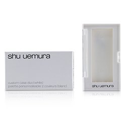 Shu Uemura Футляр Дуо - # Белый (для Румян / Прессованных Теней для Век) -
