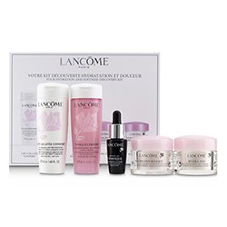 Lancome Kit Your Hydration & Softness Discovery: Confort Galatee + Confort Tónico + Genifique Concentrado + Hydra Zen Crema + Hydra Zen Mascarilla 5pcs