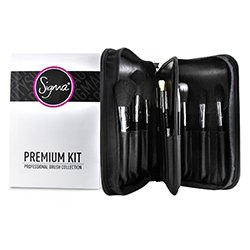 Sigma Beauty Premium Kit Professional Brush Collection - # Black 15pcs