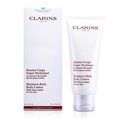 Clarins Moisture Rich Body Lotion with Shea Butter - Dry Skin 200ml/7oz