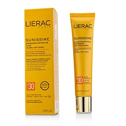 Lierac Sunissime Global Антивозрастной Бодрящий Защитный Флюид SPF30 для Лица и Декольте 40ml/1.35oz