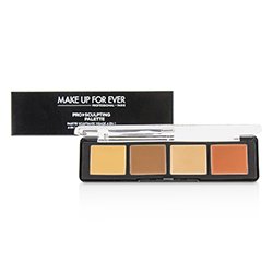 Make Up For Ever Pro Sculpting Palette 4 в 1 Контурирующий Набор для Лица - # 40 Tan 10g/0.32oz