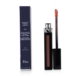 Christian Dior Rouge Dior Liquid Lip Stain - # 162 Miss Satin (Pinky Coral) 6ml/0.2oz
