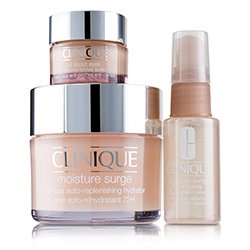 Clinique Moisture Surge Set: Moisture Surge 72-Hr 125ml+ All About Eyes 15ml + Moisture Surge Face Spray Thir 3pcs