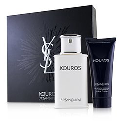 Yves Saint Laurent مجموعة Kouros: ماء تواليت سبراي 100مل/3.3 أوقية + جل دش شامل 100مل/3.3 أوقية 2pcs