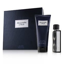 Abercrombie & Fitch First Instinct Blue Coffret: Eau De Toilette Spray 50ml/1.7oz + Hair & Body Wash 200ml/6.7oz 2pcs