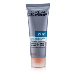 L'Oreal Men Expert Face Creme 2-in-1 After Shave + Face Care 75ml/2.5oz