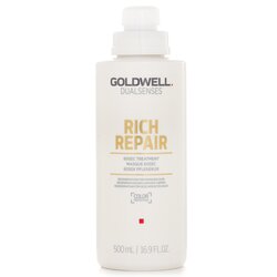 Goldwell Dual Senses Rich Repair Tratamiento de 60SEG (Regeneración Para Cabello Dañado) 500ml/16.9oz