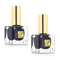 Estee Lauder Pure Color Nail Lacquer Duo Pack - # GM Blue Blood 2x9ml/0.3oz