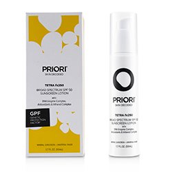 Priori TETRA fx250 Broad Spectrum SPF 50 Sunscreen Lotion - Universal 50ml/1.7oz