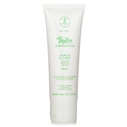 Taylor Of Old Bond Street Lemon And Lime Crema de Afeitar de Lujo 75ml/2.5oz