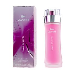 Lacoste Love Of Pink Eau De Toilette Spray (Box Slightly Damaged) 90ml/3oz