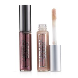 Lipstick Queen Drops Of Jupiter Мини Дуо для Губ - # Rose (1x Altered Universe Блеск для Губ, 1x Parallel Universe Блеск для Губ) 2pcs