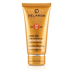 DELAROM Антивозрастной Солнцезащитный Крем для Лица SPF 30 - для Нормальной и Чувствительной Кожи 50ml/1.7oz