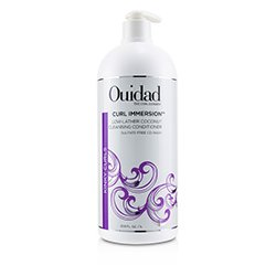 Ouidad Curl Immersion Low-Lather Coconut Cleansing Conditioner (Kinky Curls) 1000ml/33.8oz