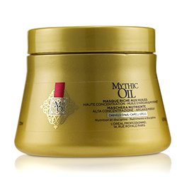 L'Oreal Professionnel Mythic Oil Aceite Mascarilla Rica con Alta Concentración de Aceite de Argán con Mirra (Cabello Grueso) 200ml/6.76oz